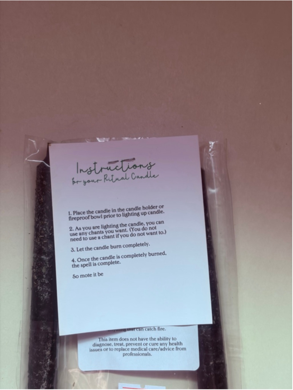 Unbinding Ritual Candles - Picture 2 of 2